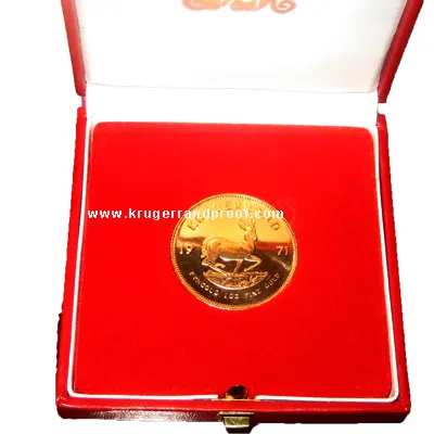1974 Proof Krugerrand in SA Mint Box